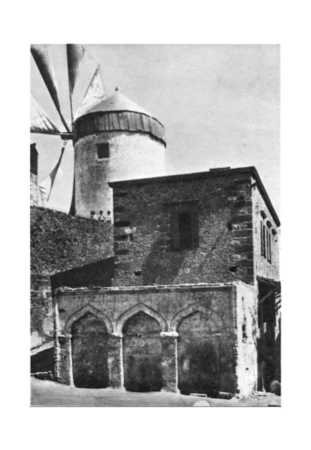 A Medieval Windmill Tower With Magnificent View Родос Экстерьер фото
